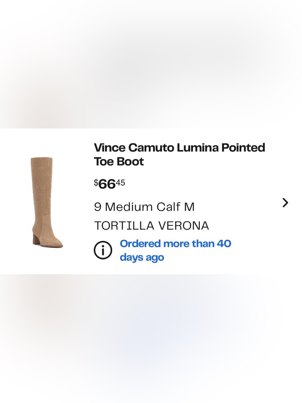 Vince Camuto Nordstrom Tan Suede Mid-Calf Block Heel Boots size 9M - Picture 6 of 7